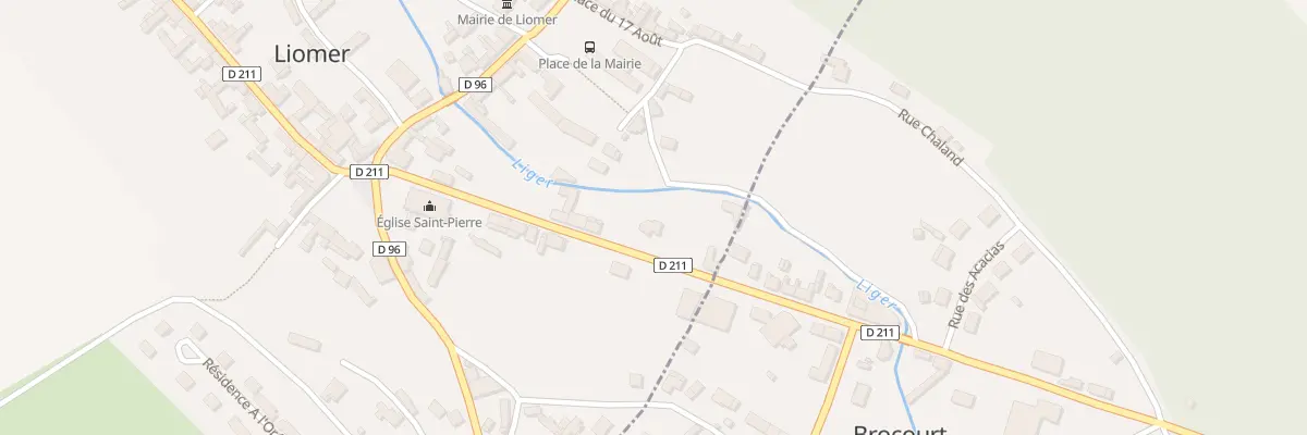 Plan du 7B Rue du Général de Gaulle à Liomer