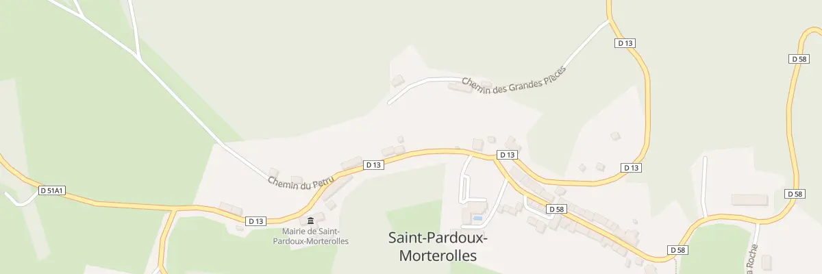 Plan du 4 Rue de la Fontaine à Saint-Pardoux-Morterolles