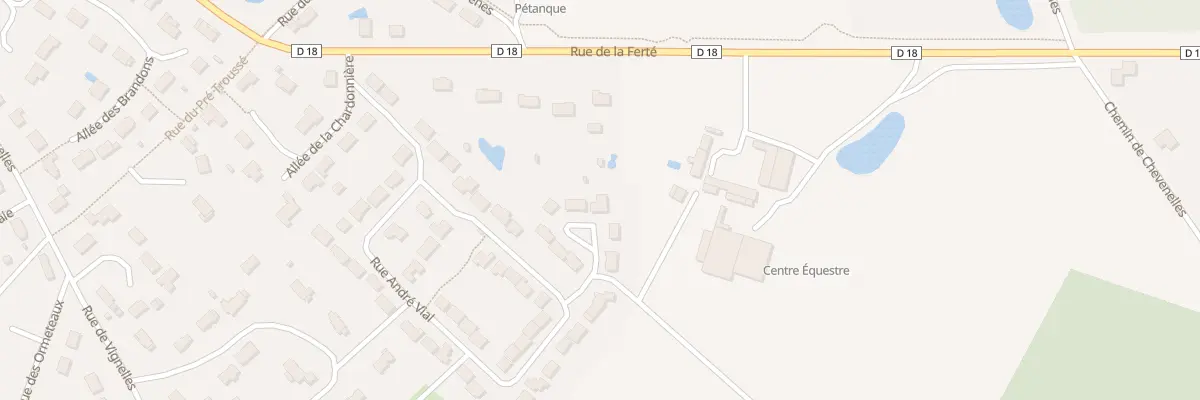 Plan du 434 Rue André Vial à Jouy-le-Potier