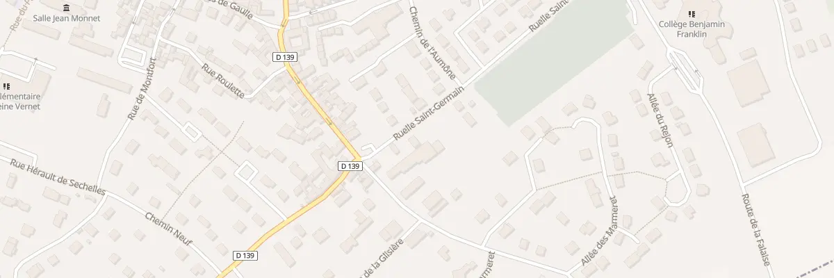 Plan du 4 Rle Saint Germain à Épône