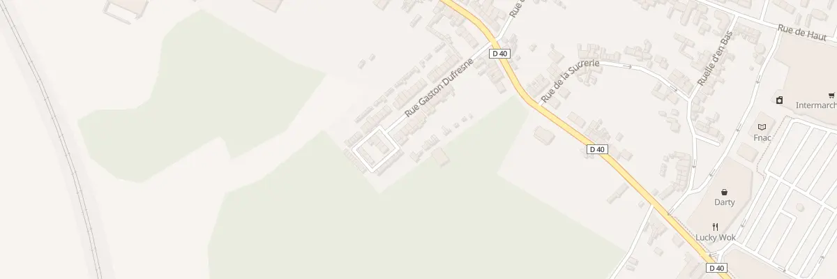 Plan du 27 Rue Gaston Dufresne à Abbeville