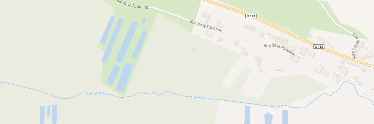 Plan du 26 Rue de la Fontaine à Marles-sur-Canche