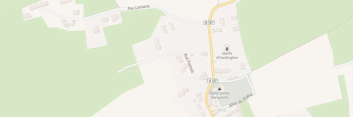 Plan du 17 Rue Pachois à Hardinghen
