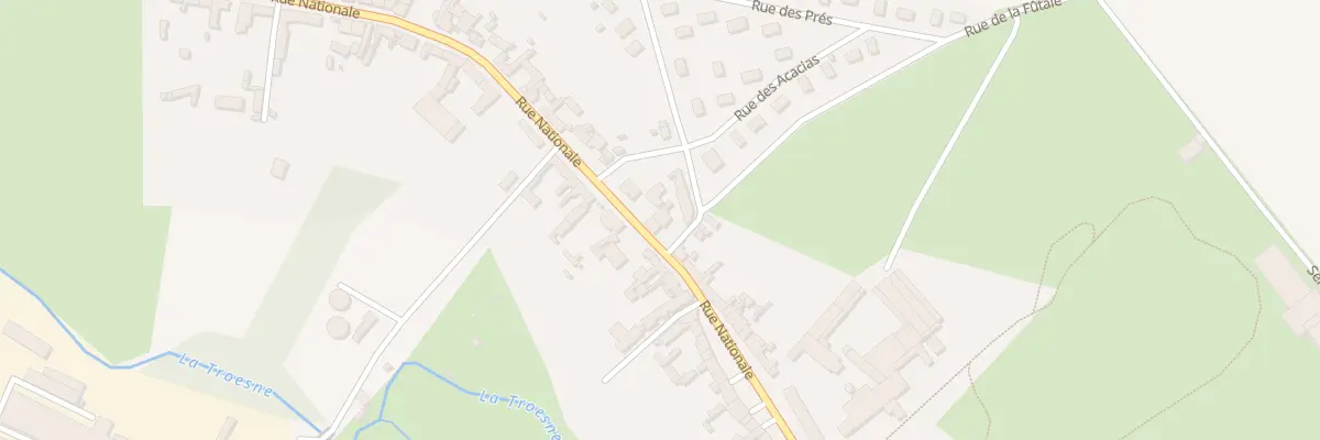 Plan du 39 Rue Nationale à Trie-Château