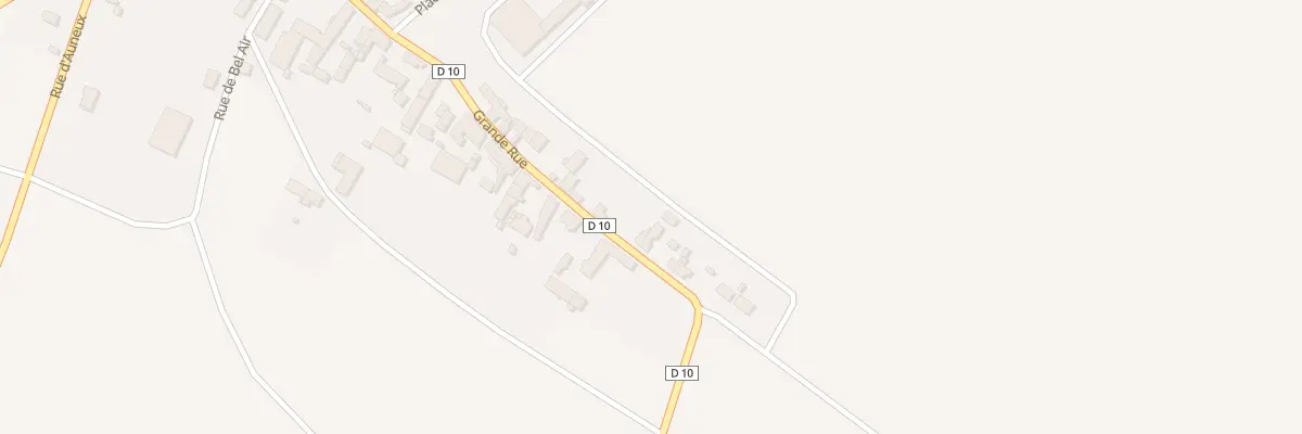Plan du 7 Gr Grande Rue à Baigneaux