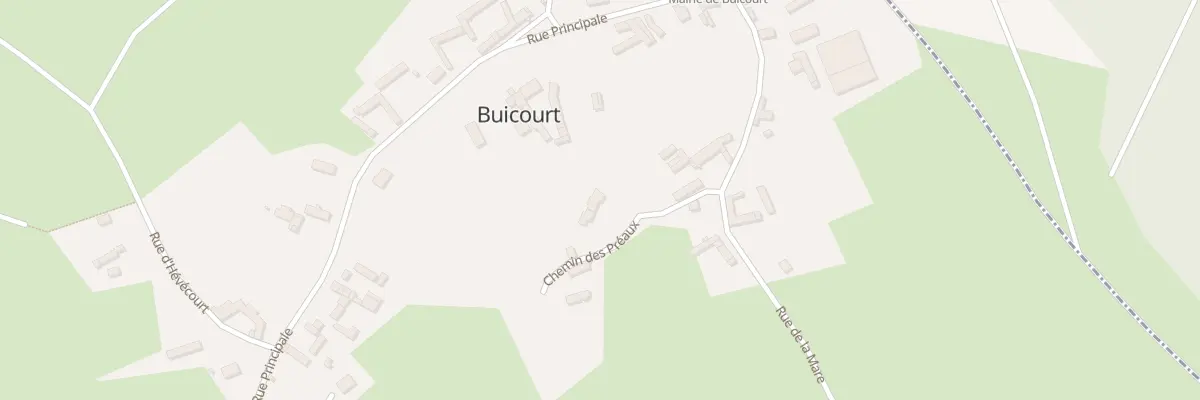 Plan du 1 Rue du Clos Lirais à Buicourt