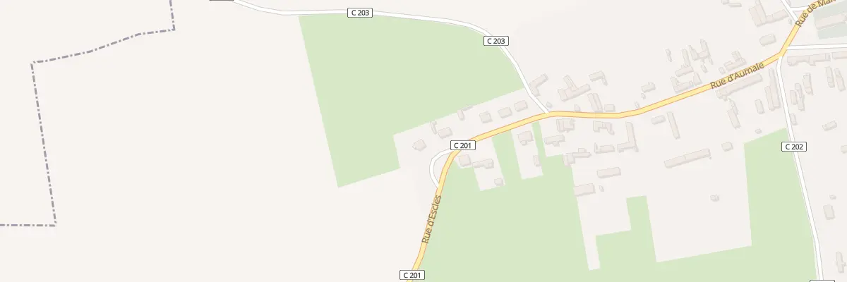 Plan du 5062 Rue d’Aumale à Fourcigny