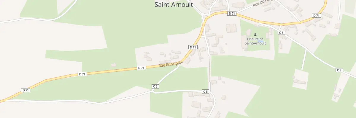 Plan du 20 Rue Principale à Saint-Arnoult