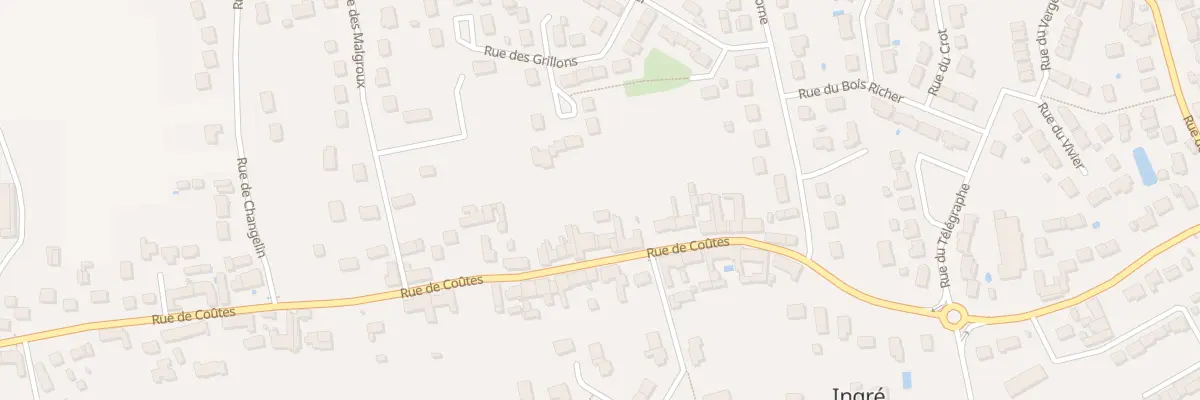 Plan du 62 Rue de Coûtes à Ingré