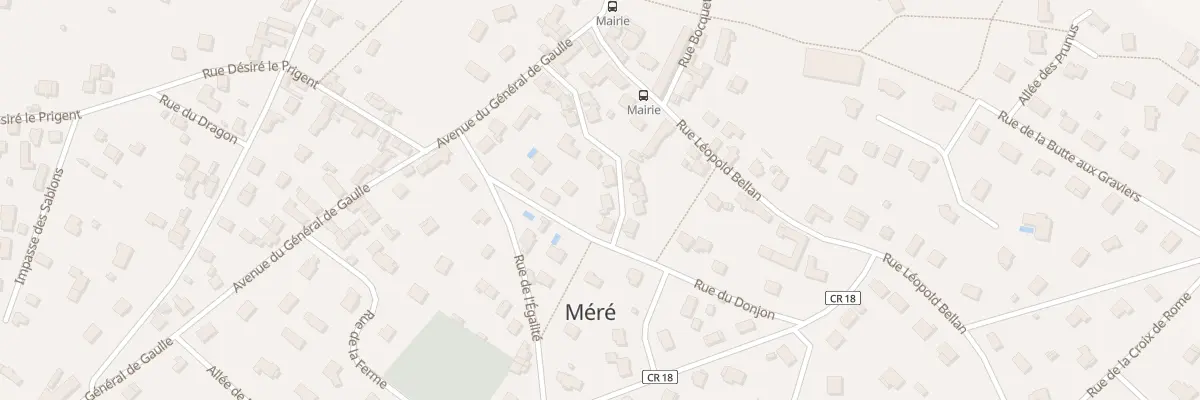 Plan du 14 Rue Sainte Fontaine à Méré