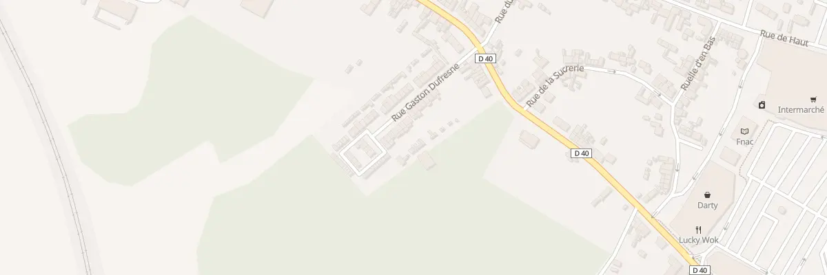 Plan du 23 Rue Gaston Dufresne à Abbeville