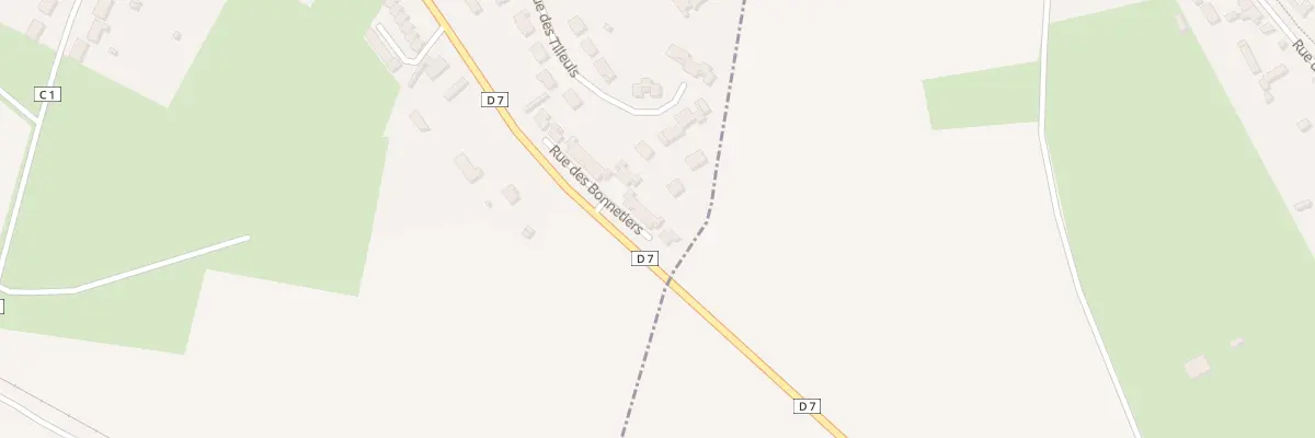 Plan du 83 Rue des Bonnetiers à Moliens