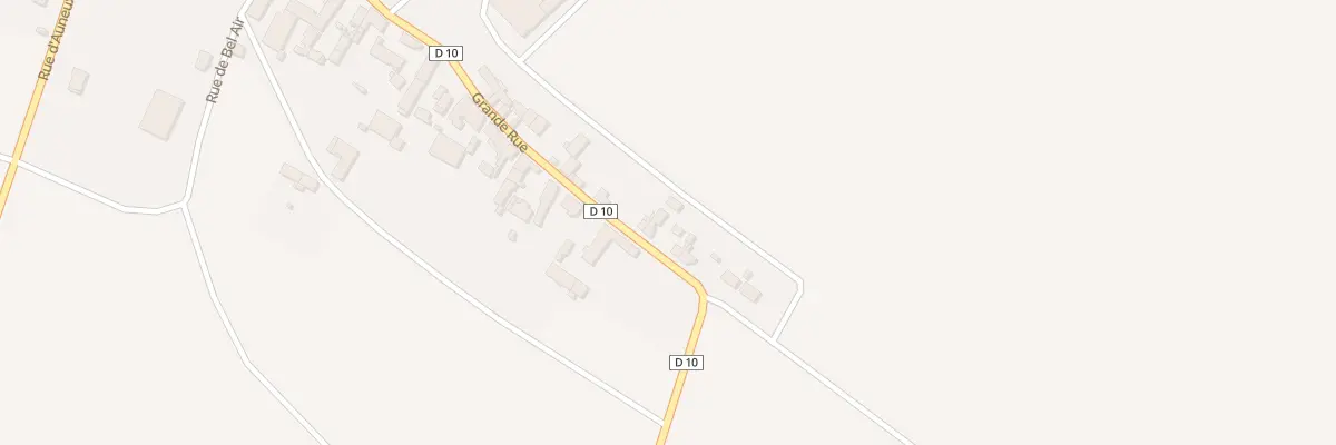 Plan du 5 Grande Rue à Baigneaux