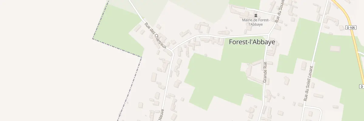 Plan du 12 Rue Neuve à Forest-l’Abbaye