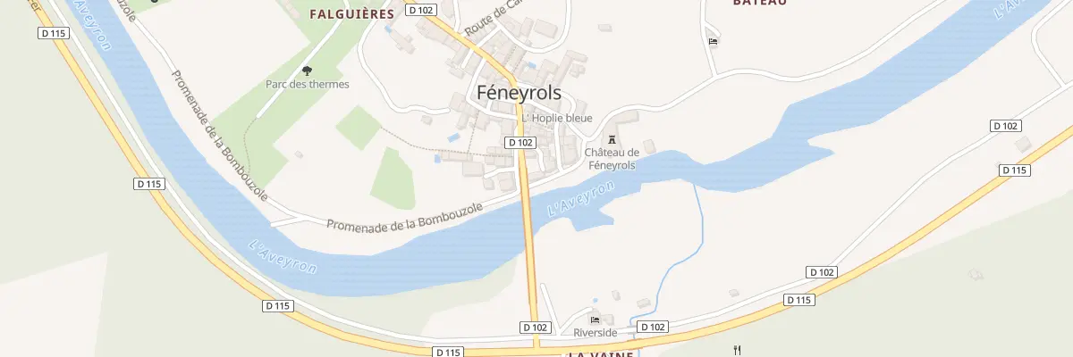 Plan du 5073 Village à Féneyrols