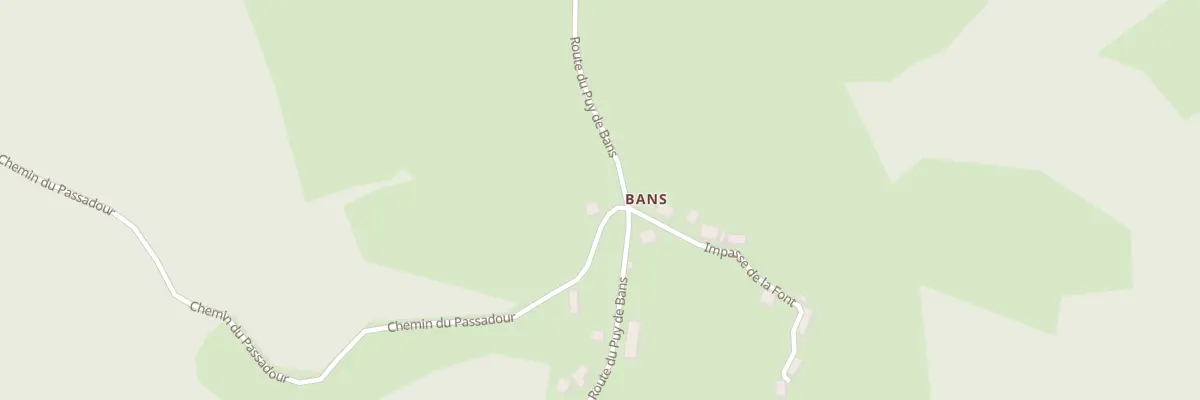 Plan du 5035 Bans à Orliac-de-Bar