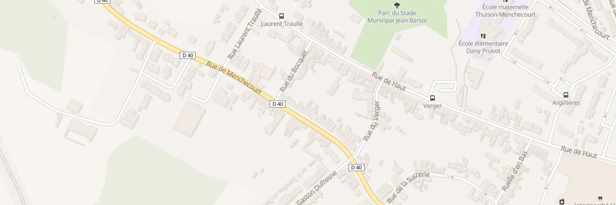 Plan du 100 Rue de Menchecourt à Abbeville