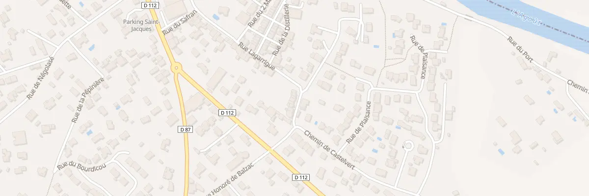 Plan du 40 Rue Lagarrigue à Lavaur