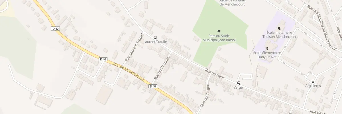 Plan du 26 Rue du Bocquet à Abbeville