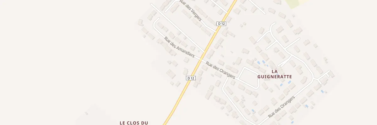 Plan du 5135 Rue Pierre et Marie Curie à Ardentes