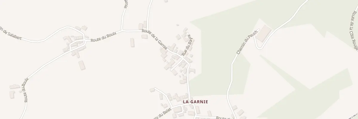 Plan du 5071 La Garnie à Nonards
