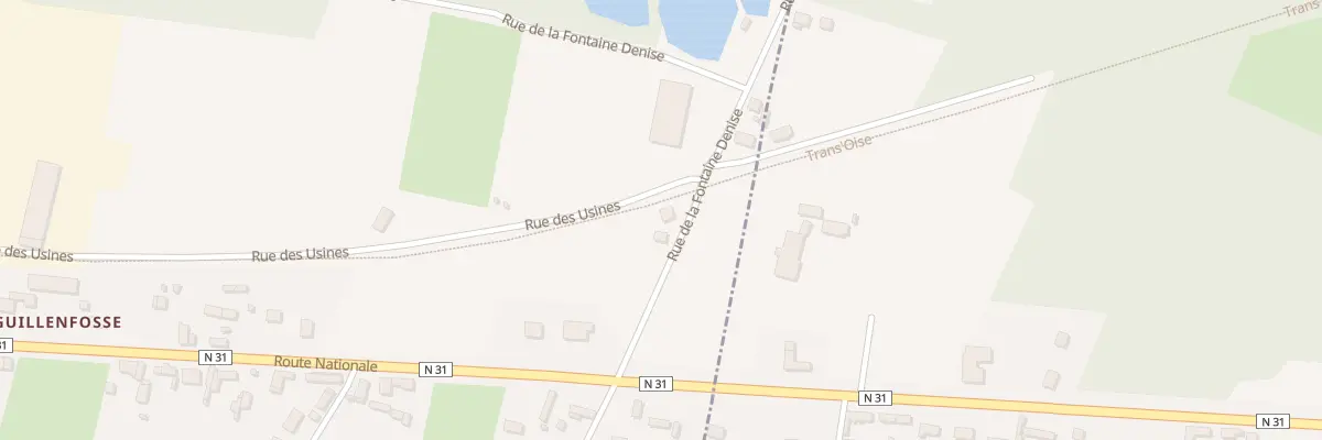 Plan du 1 Rue de la Fontaine Denise à Saint-Germer-de-Fly