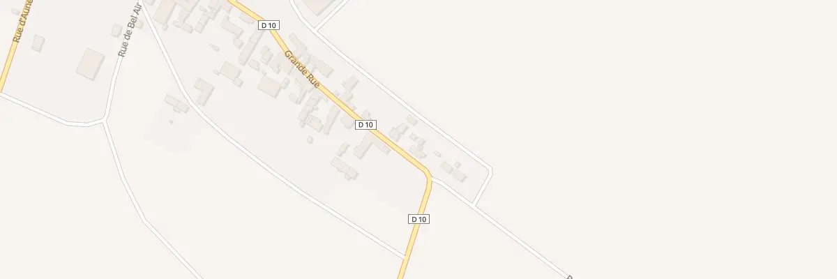 Plan du 3 Gr Grande Rue à Baigneaux