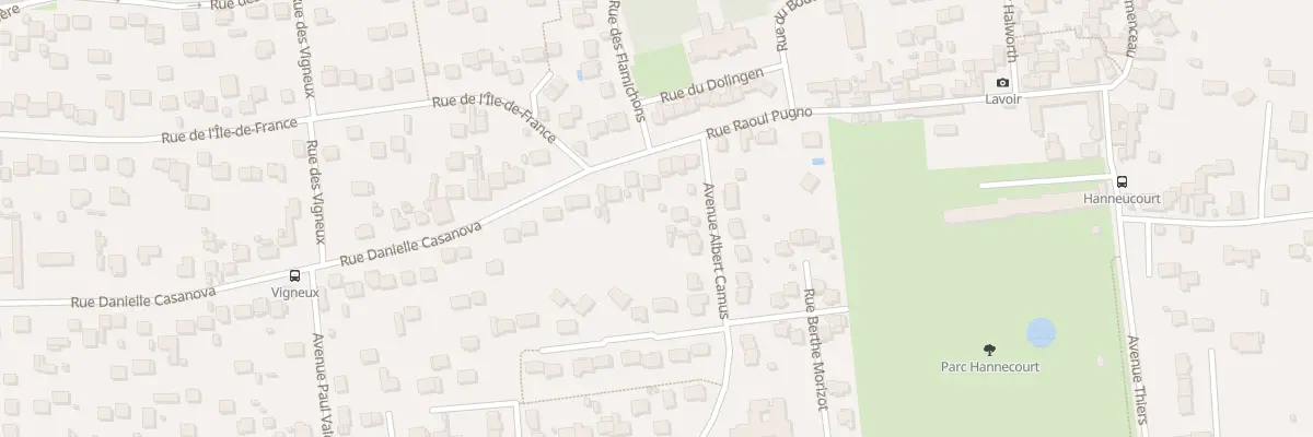Plan du 5 Rue Daniele Casanova à Gargenville