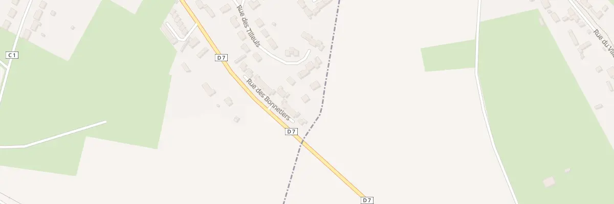 Plan du 26 Rue des Tilleuls à Plainval
