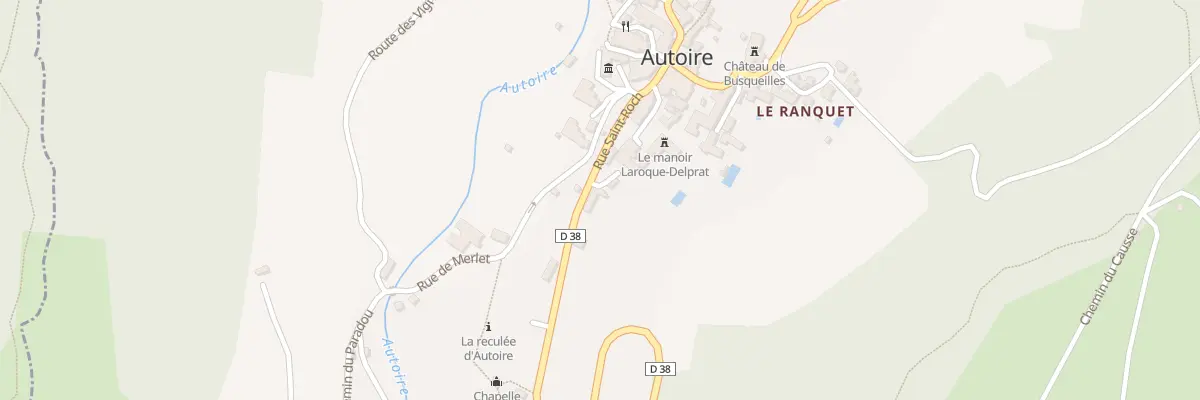 Plan du 5 Rue Saint Roch à Autoire