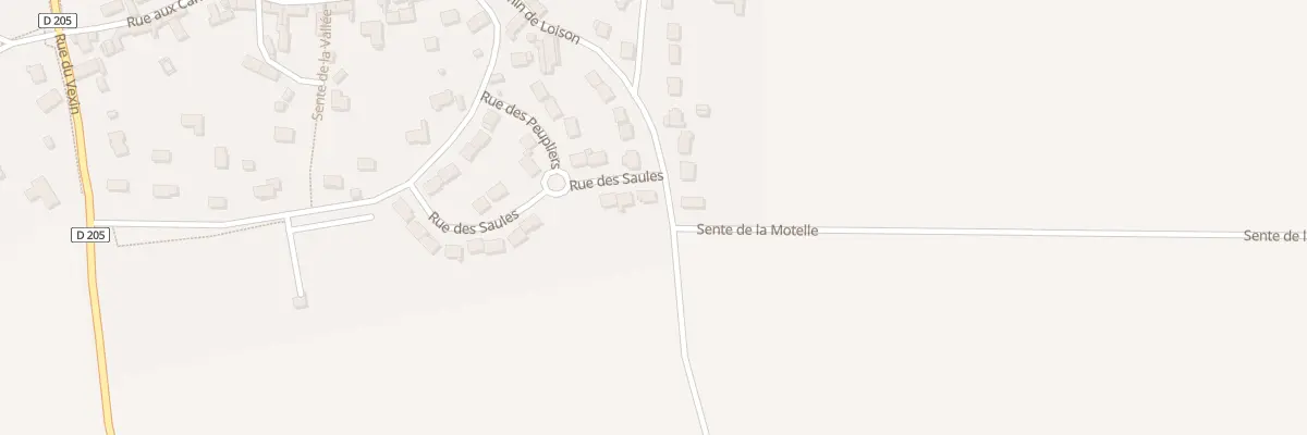Plan du 22 Rue des Saules à Lainville-en-Vexin