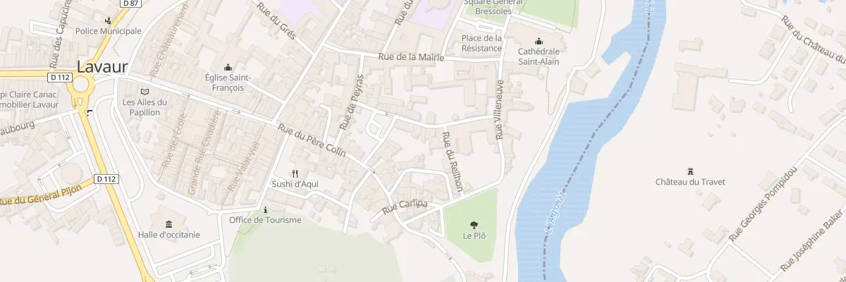 Plan du 15 Rue Jouxaygues Grande à Lavaur