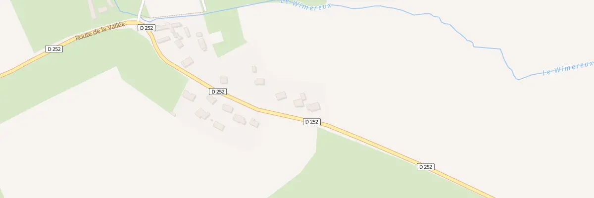 Plan du 56 Rte de la Vallee à Colembert