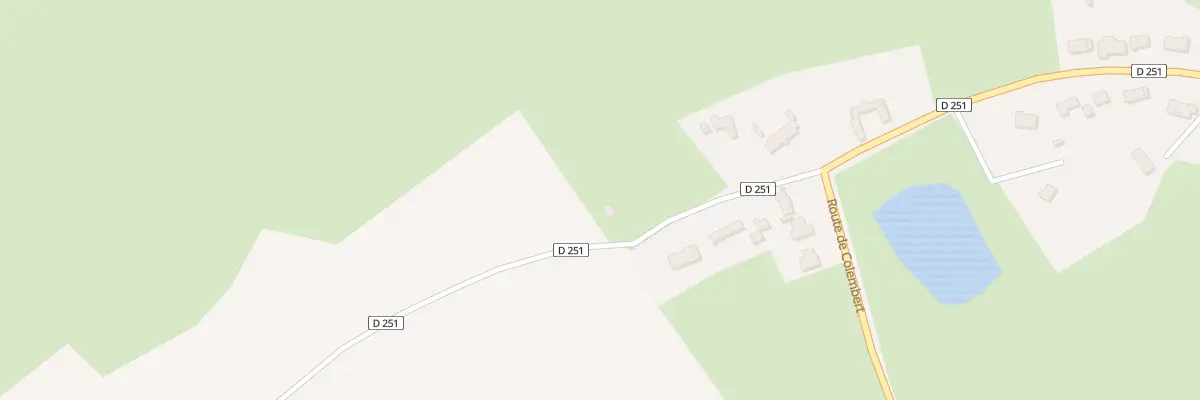 Plan du 5033A Le Caraquet à Boursin