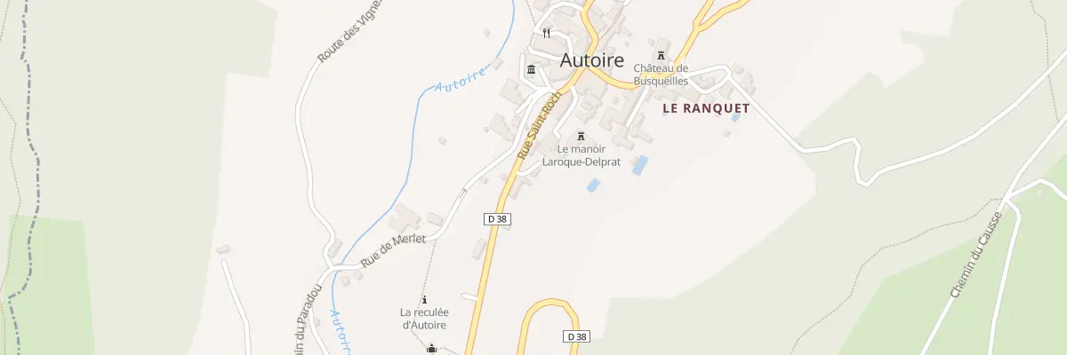 Plan du 2 Imp des Conques à Autoire