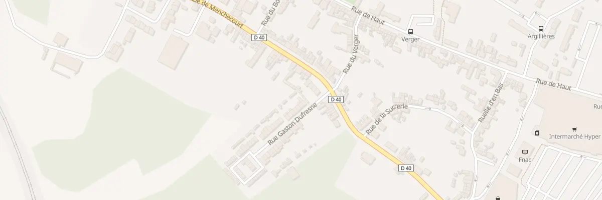Plan du 2 Rue Gaston Dufresne à Abbeville