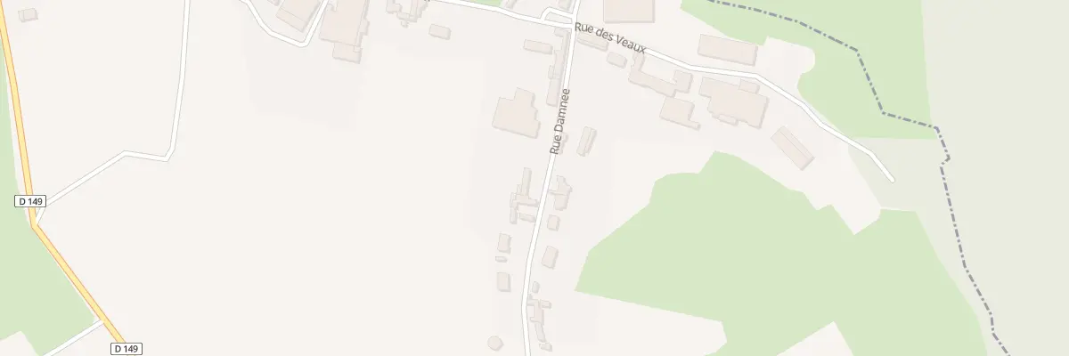 Plan du 2 Rue Damnee à Montcavrel