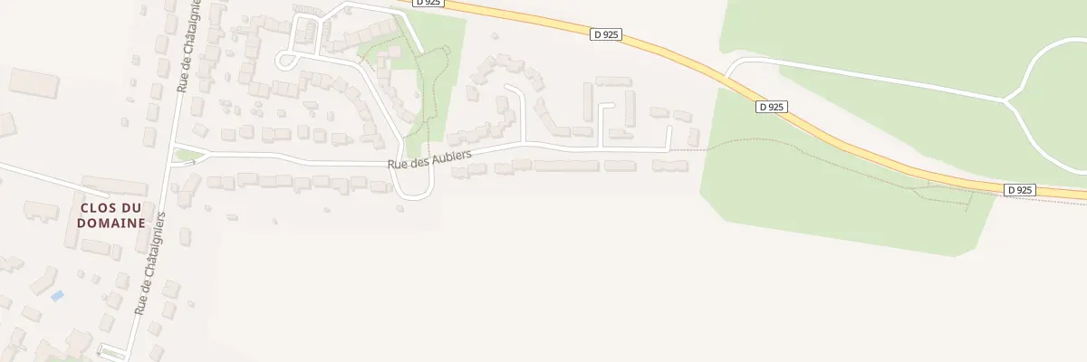 Plan du 32 Rue des Aubiers à Diors