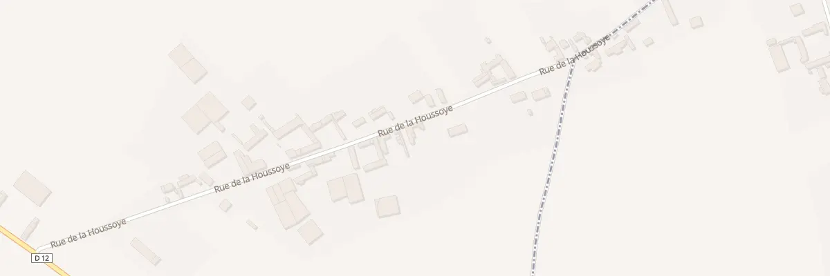 Plan du 3 Rue de la Houssoye à Argoules