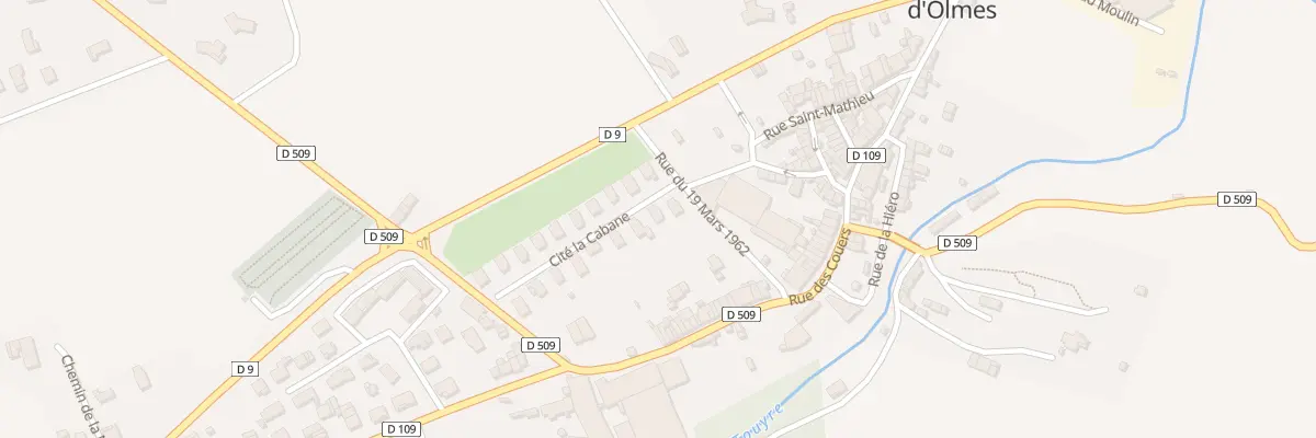 Plan du 3 Cité la Cabane à Villeneuve-d’Olmes