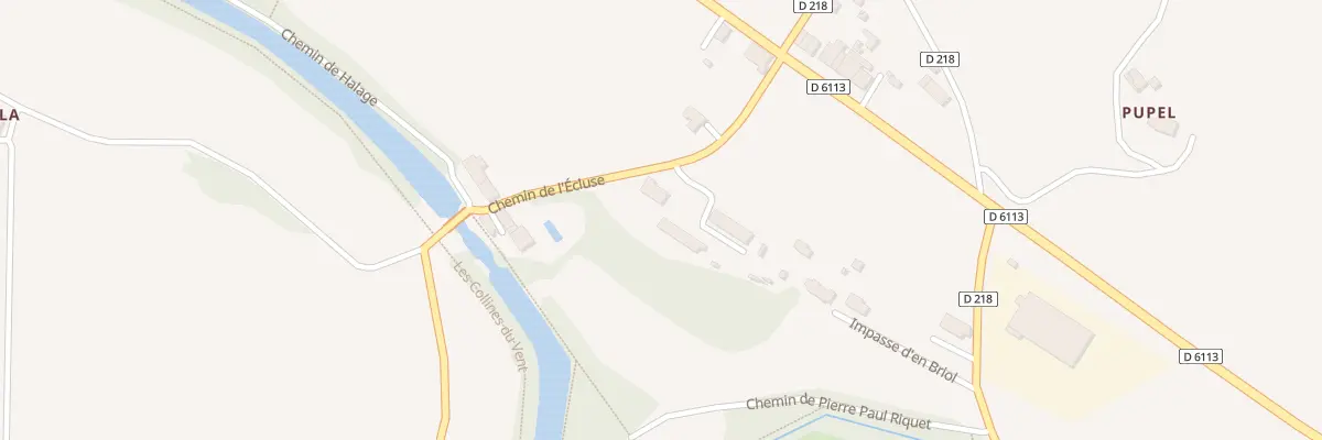 Plan du 125 Che de l’Ecluse à Montferrand