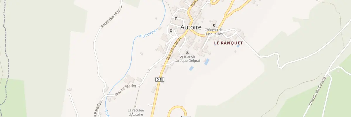 Plan du 6 Imp des Conques à Autoire