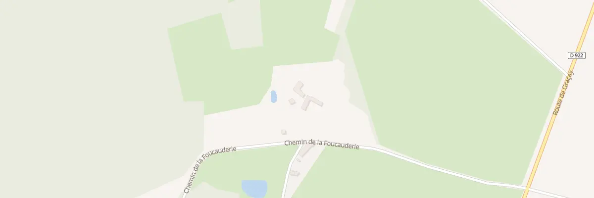Plan du 5014 La Foucaudrie à Reboursin