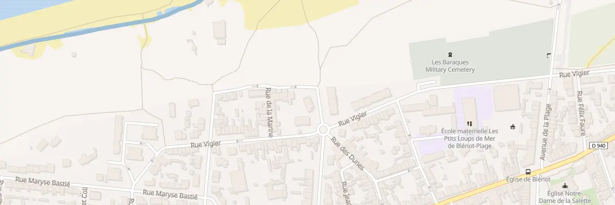 Plan du 3 Rue de la Mer à Sangatte
