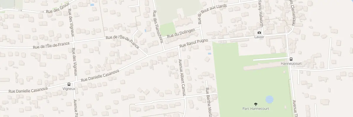 Plan du 1 Rue Daniele Casanova à Gargenville