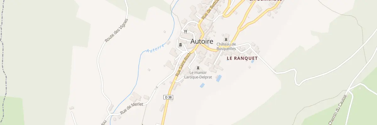 Plan du 1 Rue Saint Roch à Autoire
