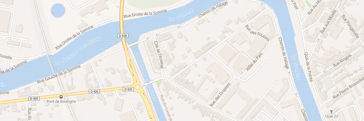 Plan du 19 Rue Louandre à Abbeville