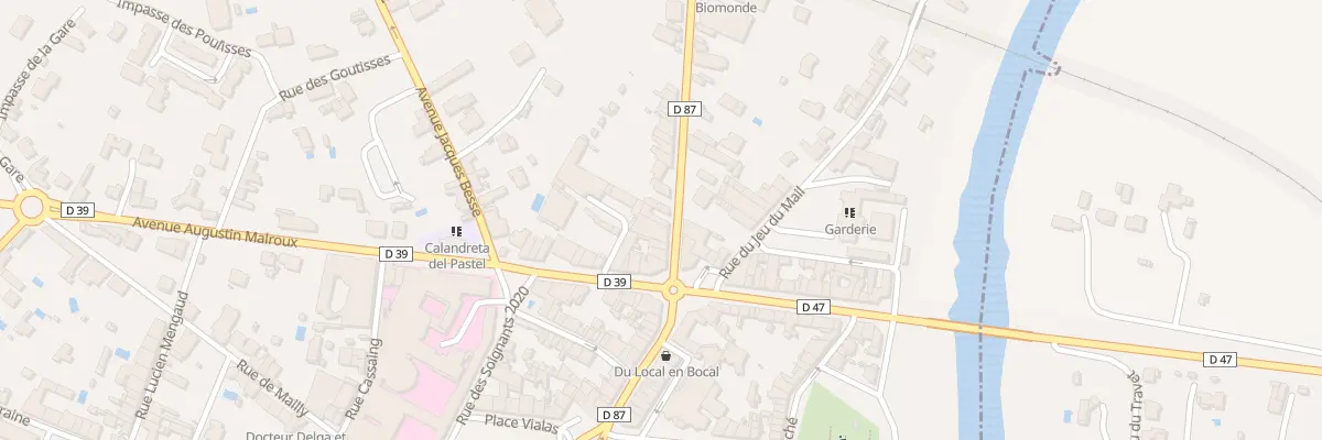 Plan du 7 Av Gabriel Péri à Lavaur