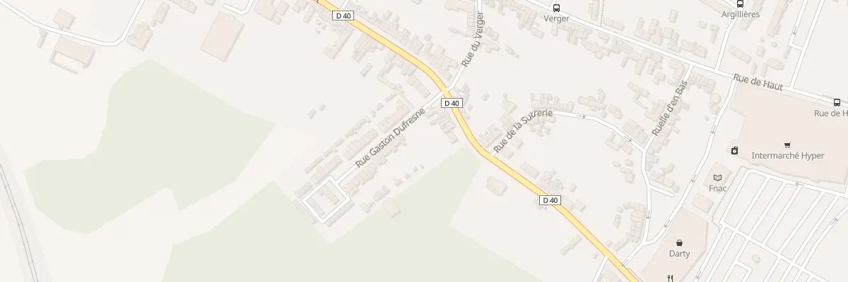 Plan du 85 Rue de Menchecourt à Abbeville