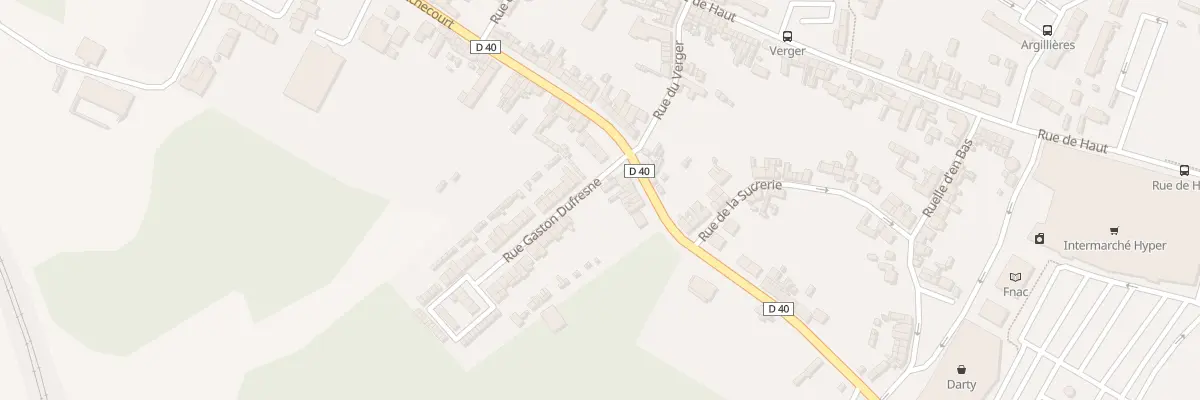 Plan du 91 Rue de Menchecourt à Abbeville